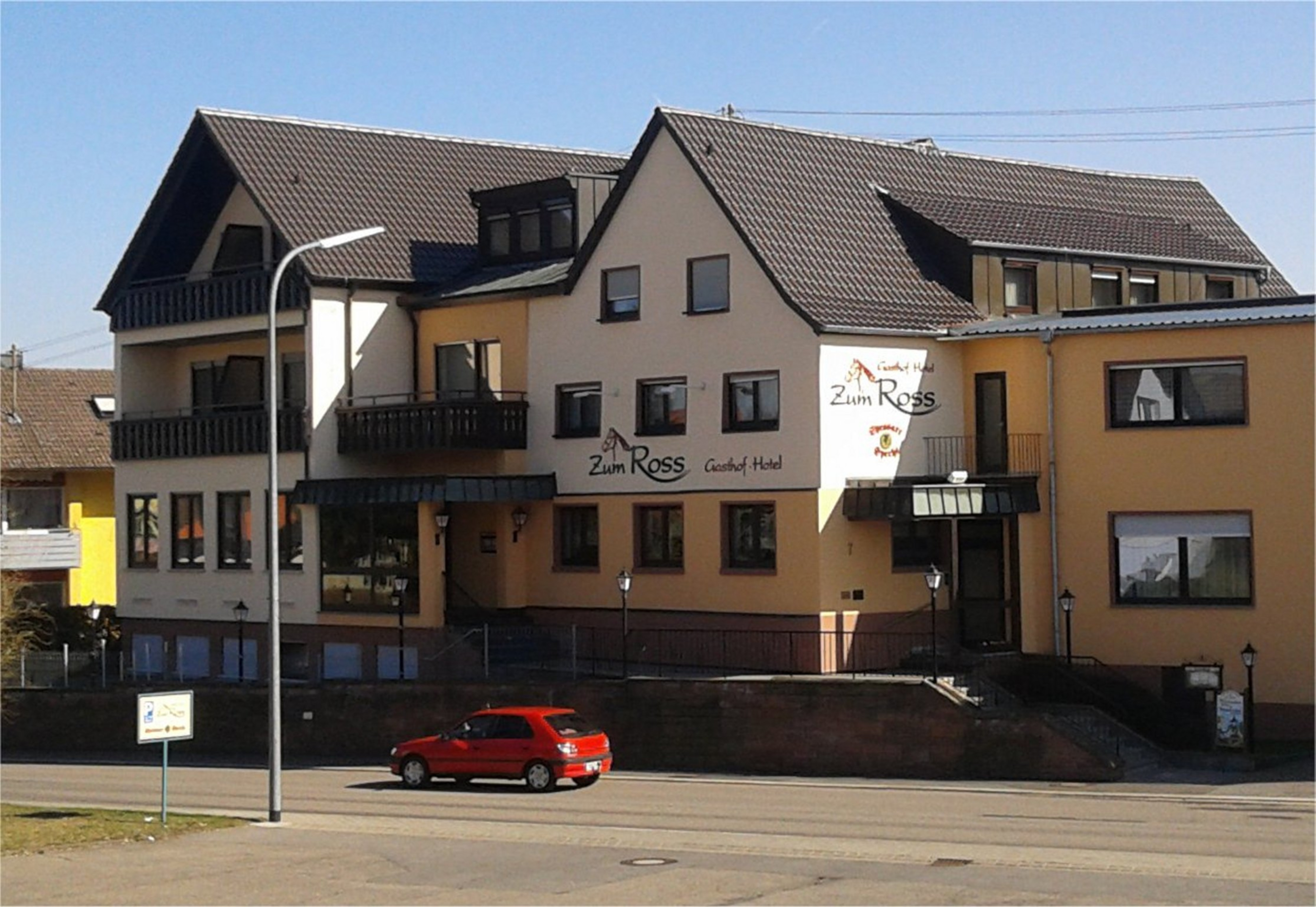 Roos außen