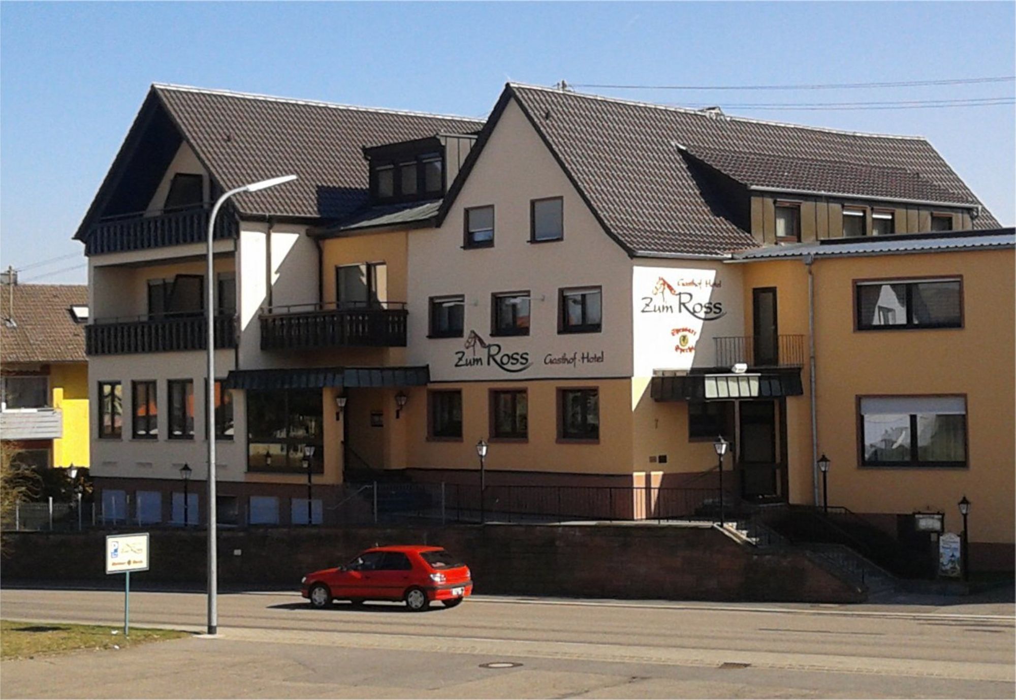 Roos außen